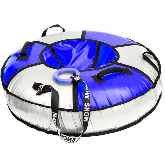 Тюбинг Snow Show Элит 120 см синий/серебро